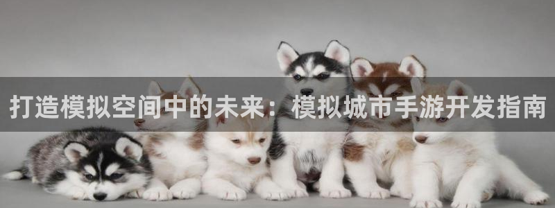 三牛娱乐挂机：打造模拟空间中的未来：模拟城市手游开发指南